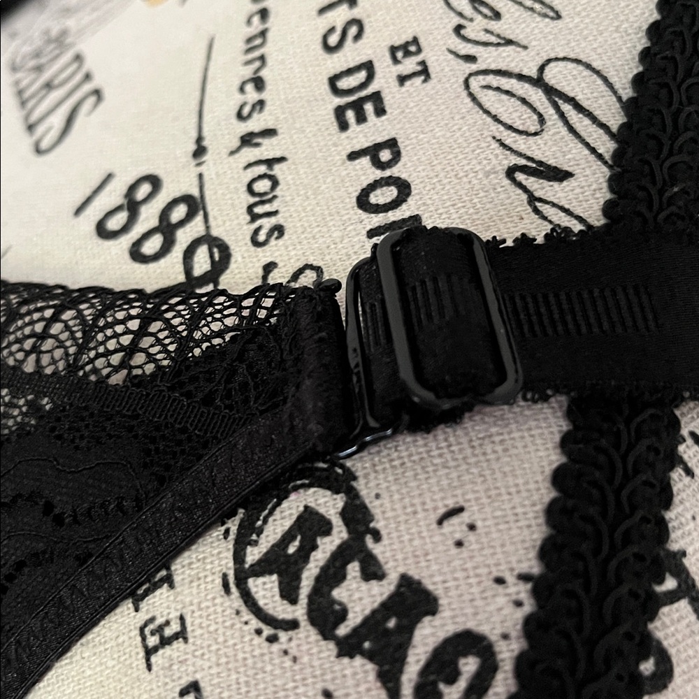 😃Elegant Black Lace Bra - Picture 10 of 11
